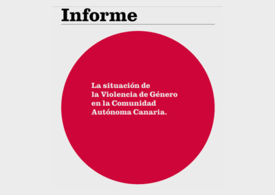 Informe sobre la situación de la violencia de género en Canarias 2017