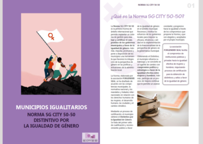 Municipios por la igualdad -Norma SG CITY 50-50