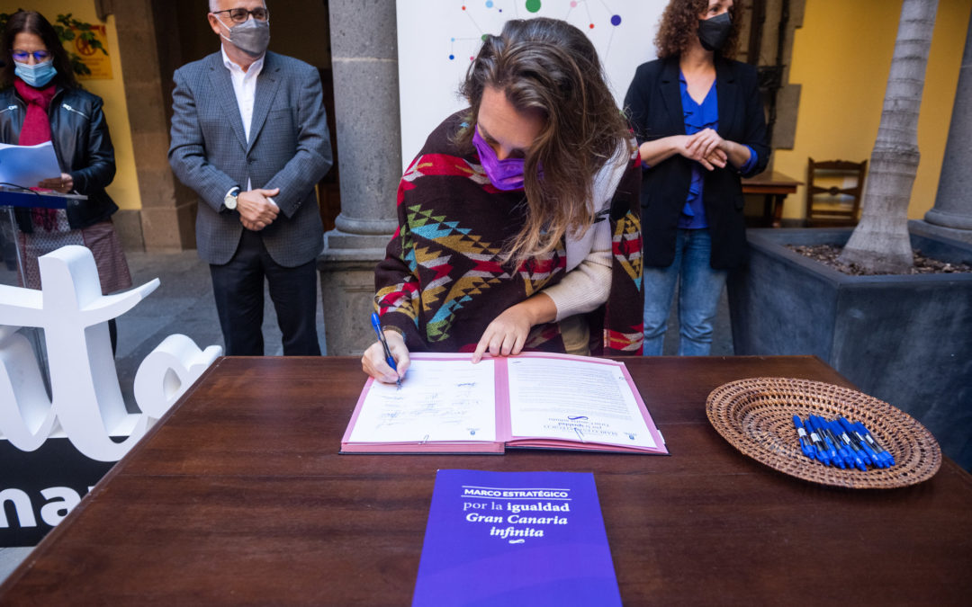 Opciónate joins the Strategic Framework for Equality Gran Canaria Infinita together with 21 other entities