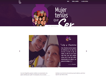 La Aldea creates an interactive website to publicly acknowledge the work of women and girls of the municipality with photos, stories and drawings