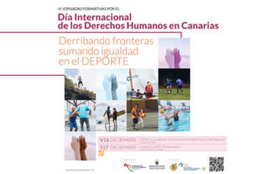 Celebradas las III Jornadas formativas por el Día Internacional de los Derechos Humanos: “Derribando fronteras, sumando Igualdad en el deporte”