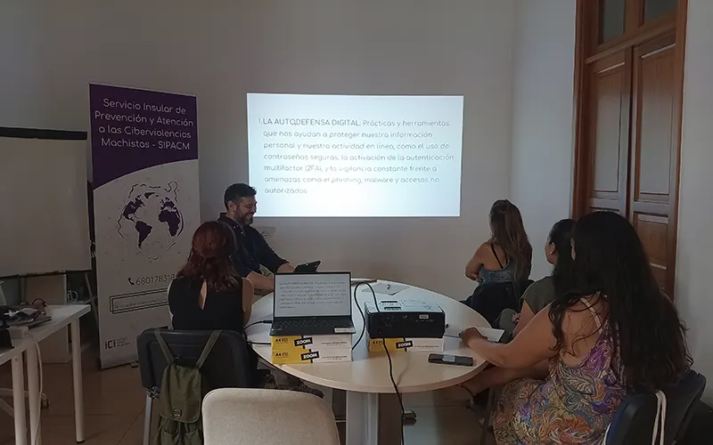 El SIPACM forma a sus usuarias en autodefensa digital