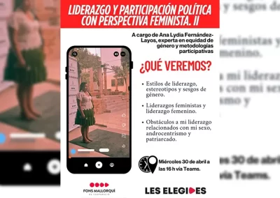 `Les Elegides´ talleres para el liderazgo político de las mujeres desde lo local