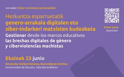 The Cyber-Resistance team presents the results of its research in the Basque Country and Gran Canaria in Bilbao.